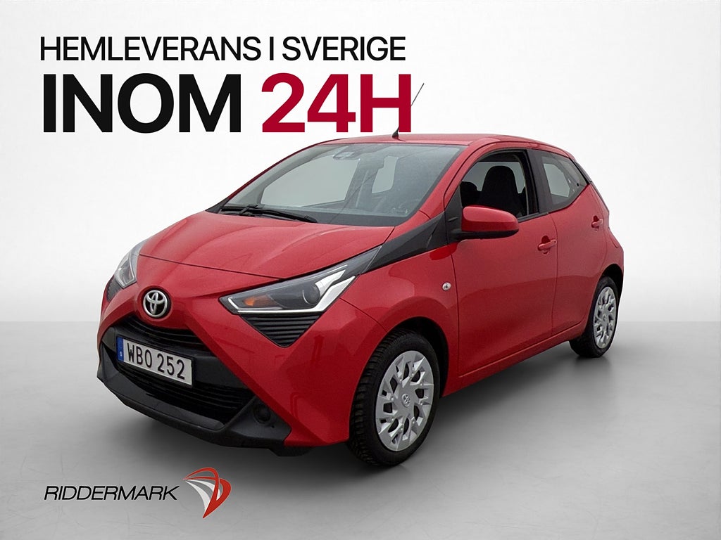 Toyota Aygo 1.0 VVT-i X-PLAY Kamera 2 Brukare 0.38 l/mil