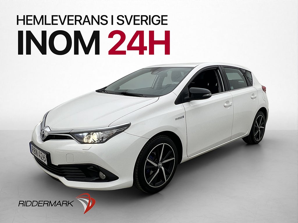 Toyota Auris Hybrid e-CVT 136hk Active Backkamera Bluetooth
