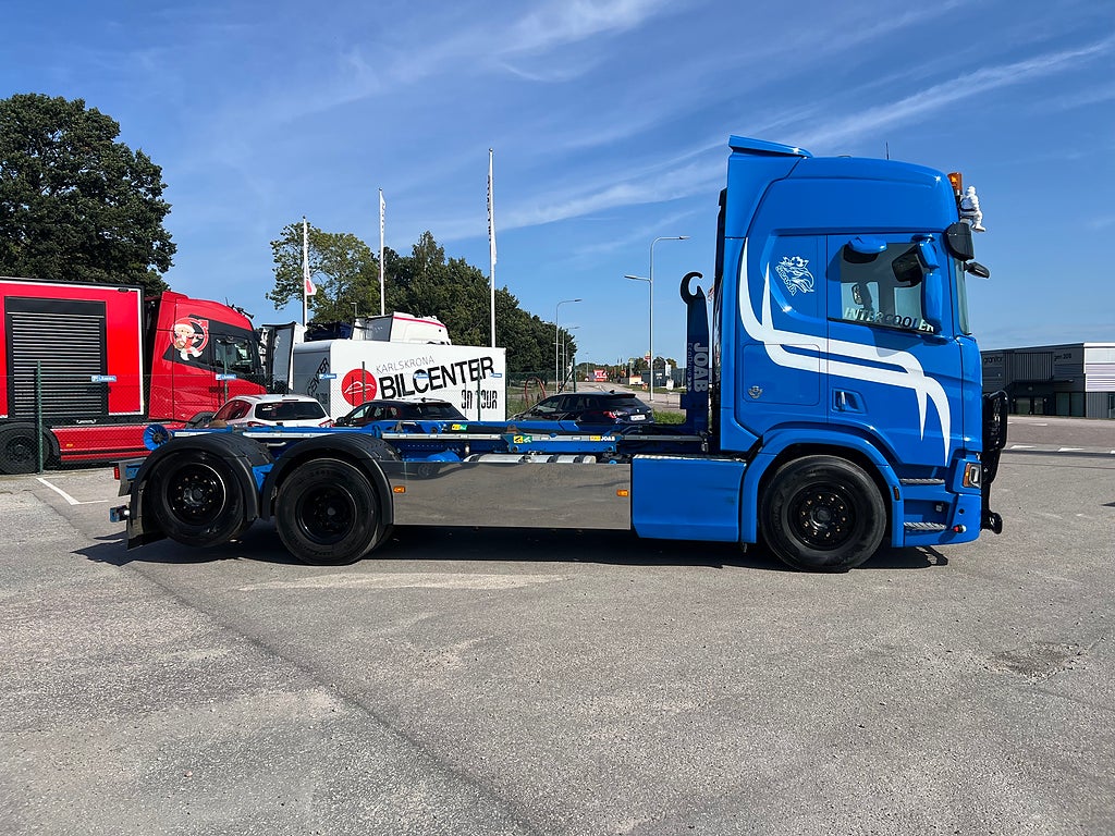 Scania R660 V8 6x2*4 Lastväxlare, ADR, Liftdumper, Euro 6