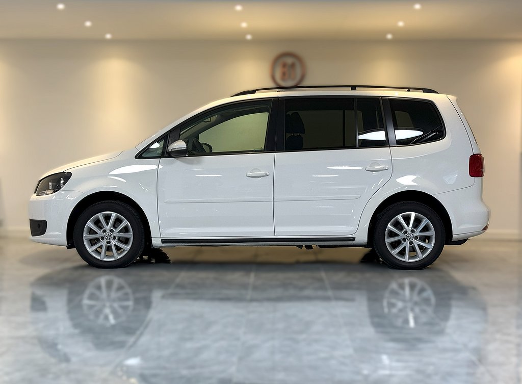 Volkswagen Touran 1.4 TGI ECOFUEL AUTOMAT LÅGMIL M-VÄRMARE 