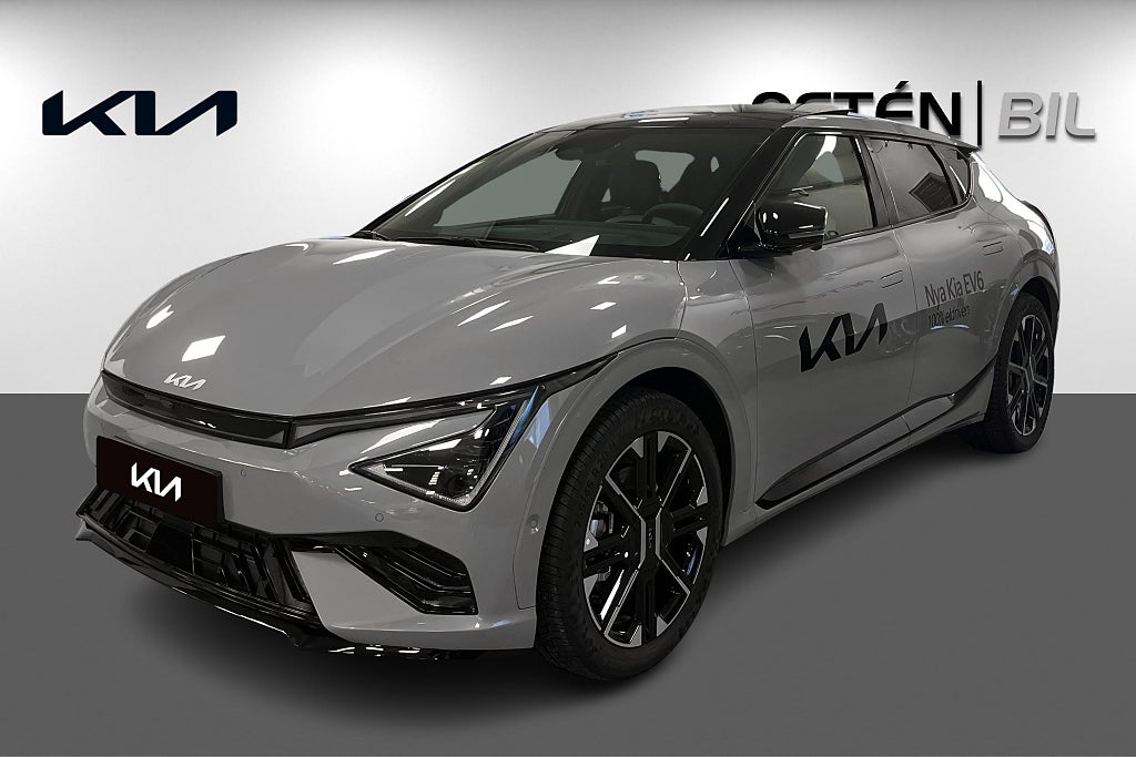 Kia EV6 AWD GT-Line 20" Sollucka 325hk Kia Godkänd, Demo