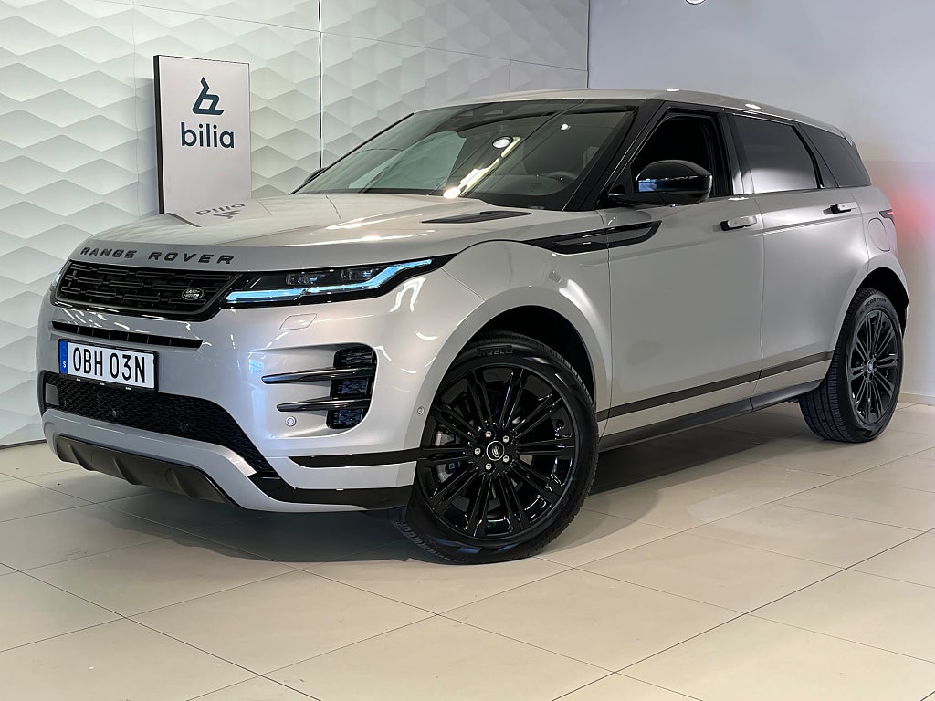 Land Rover Range Rover Evoque P270e AWD Dynamic SE / Dragkrok / Momsbil