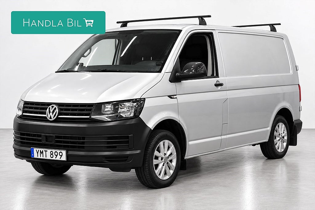 Volkswagen Transporter T28 2.0 TDI En Brukare B-kam P-sensorer Nybesiktad Drag