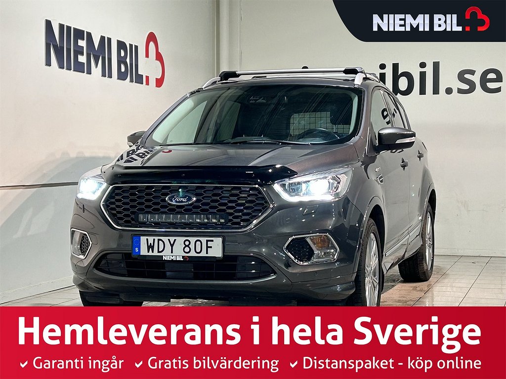 Ford Kuga 1.5 EcoBoost Aut Vignale Drag Kamera Skinn GPS SoV