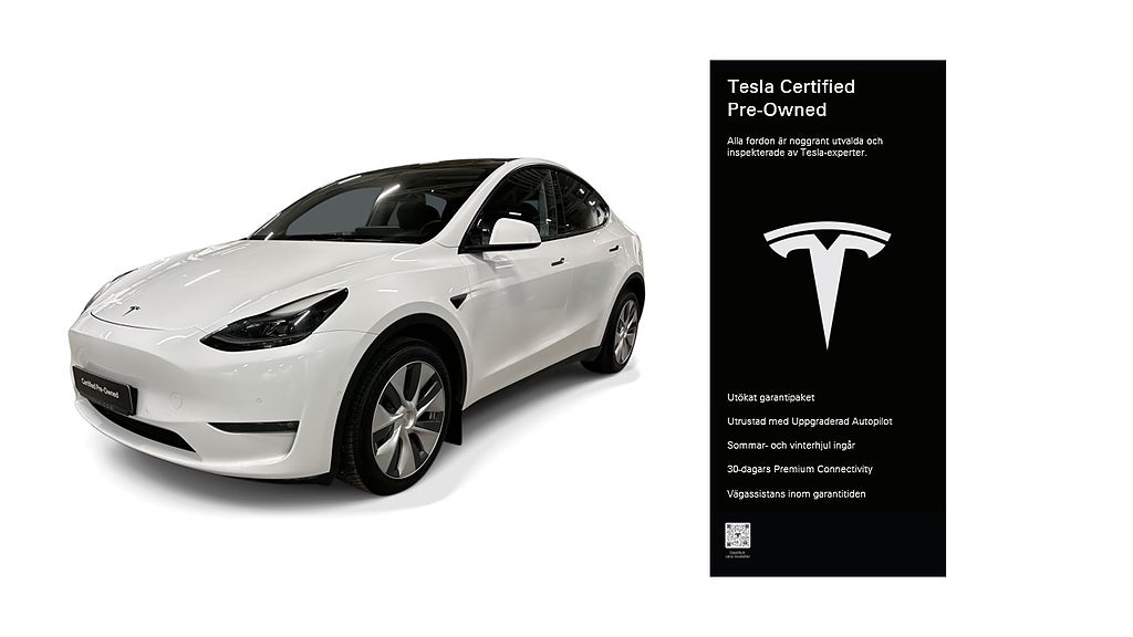 Tesla Model Y Long Range AWD Certified Pre-Owned 3,84% ränta