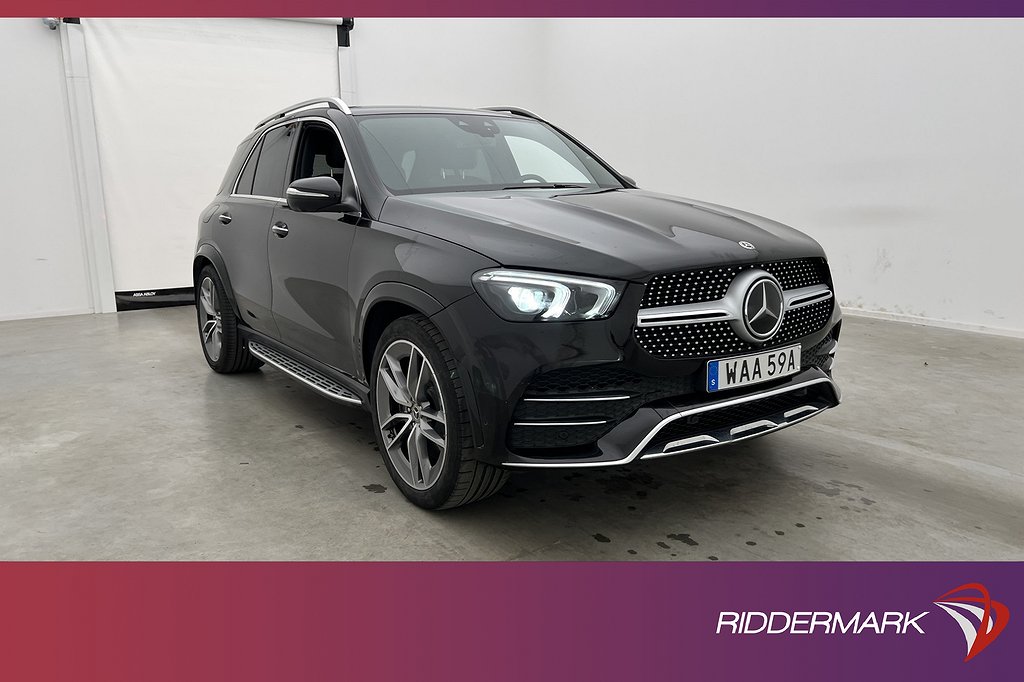 Mercedes-Benz GLE 350 e 4M 333hk AMG Pano Burm Luft 360 MOMS