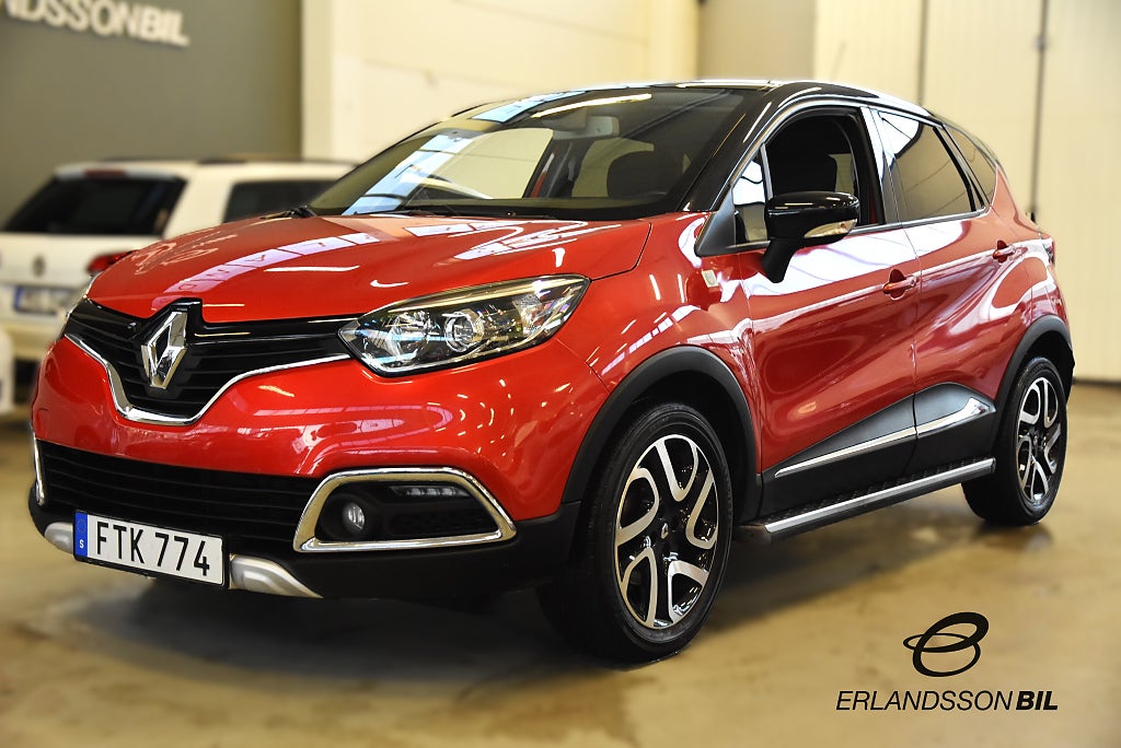 Renault Captur 1.2 TCe EDC Euro 6 BACKKAMERA NAVIGATION P-SEN 1 ÄGARE