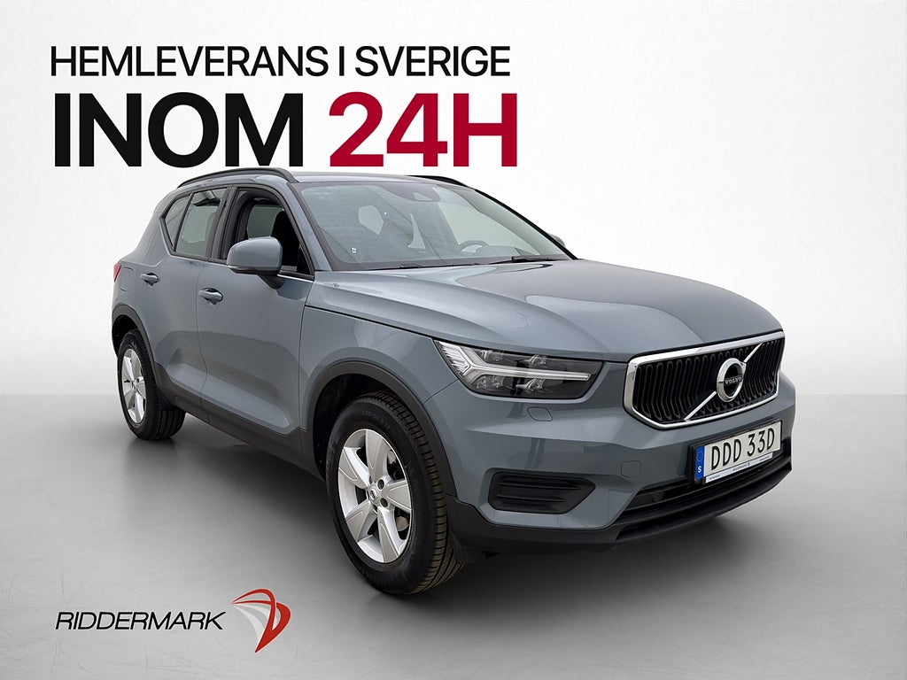 Volvo XC40 T3 VOC Värmare Kamera Navi CarPlay Rattvärme