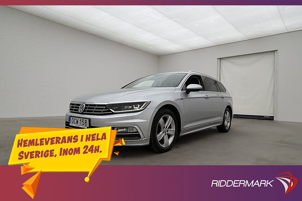 Volkswagen Passat 2.0 TDI 4M 190hk R-Line Backkamera CarPlay