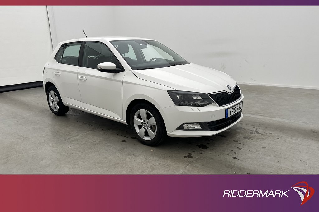 Skoda Fabia 1.0 TSI 95hk Style Sensorer Bluetooth Låg-skatt