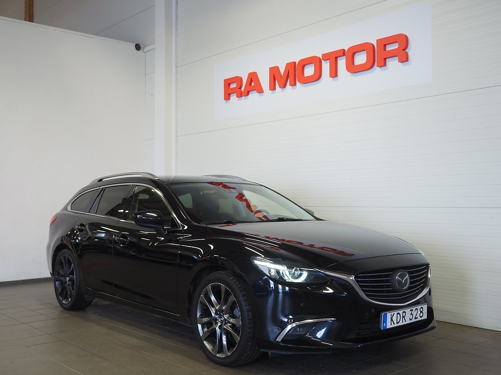 Mazda 6 2.2 175hk SKYACTIV-D AWD Optimum | Drag | HUD | Kamera 2015