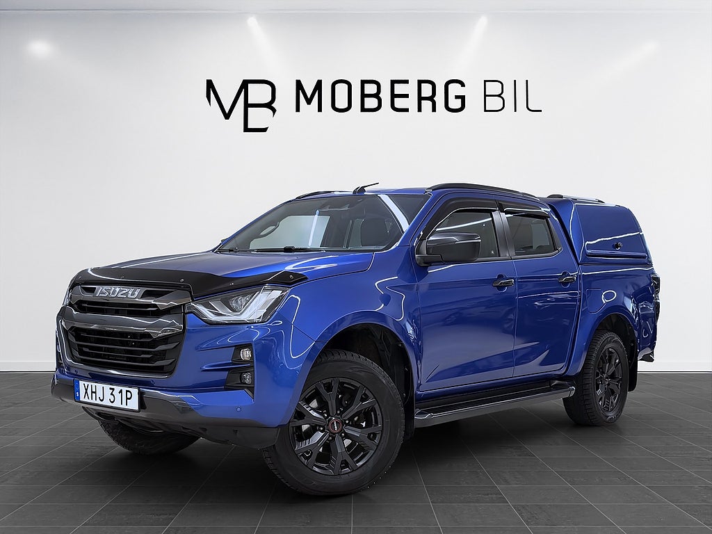 Isuzu D-Max Crew Cab 1.9 CNG 4WD 163hk Drag Läder B-Kamera
