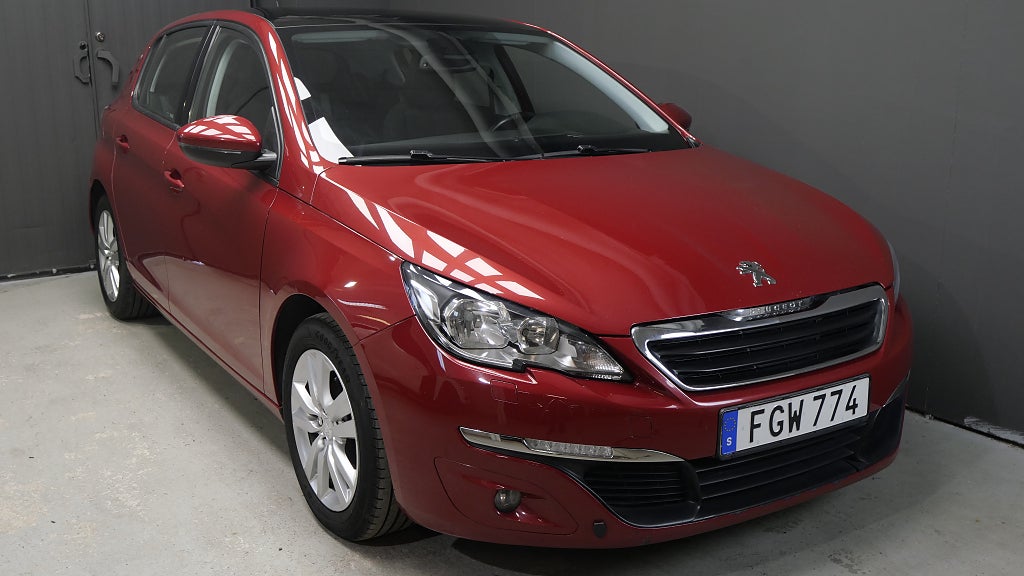 Peugeot 308 1.6 THP Active Panorama Navi Nyservad Dragkrok 