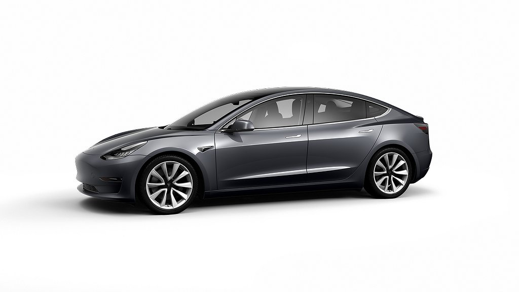 Tesla Model 3 Long Range AWD v-hjul garanti 19" EAP 5,99%