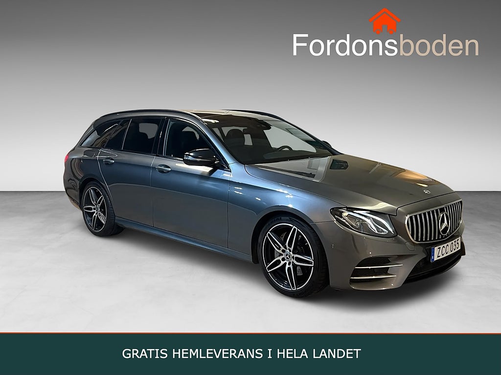 Mercedes-Benz E 200d AMG Night Pano Widescreen Drag Navi Burmester 