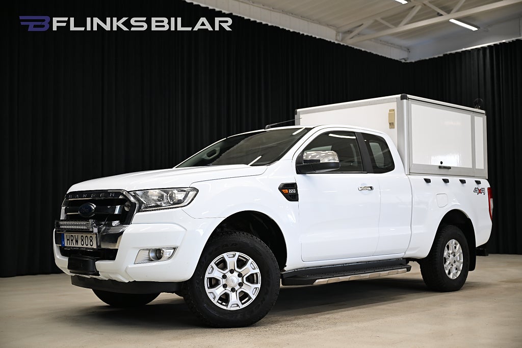 Ford ranger 160HK Automat|Kåpa|Inredd|Vinsch|Släde|Kamkedja|SeUtr!