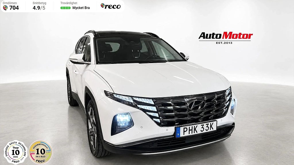 Hyundai Tucson Hybrid AWD 230hk Panorama/En ägare/Kamera