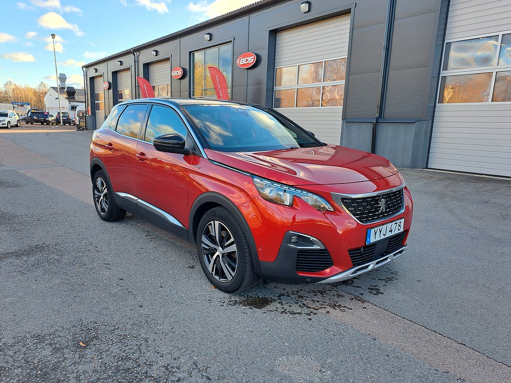 Peugeot 3008 1.6 PureTech EAT GT-Line/Drag/Motorvärmare/Nyservad/Vinterdäck