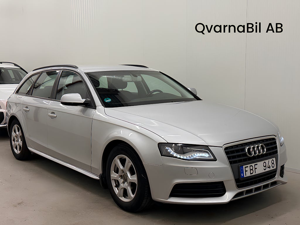 Audi A4 Avant 2.0 TDI 136hk *Lågmil/2 ägare/Fullserv/0% ränta*