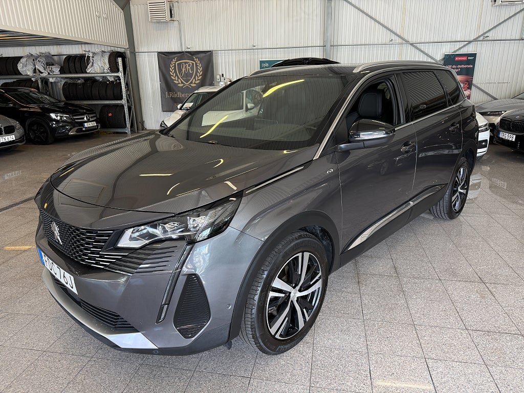 Peugeot 5008 1.2 130hk Automat GT-line 1 ägare Navi Keyless Kamera