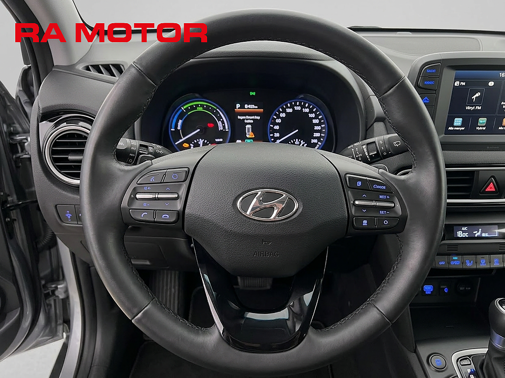 Hyundai Kona Hybrid 1,6 GDI 141hk Premium HEV Aut Dragkrok 2020