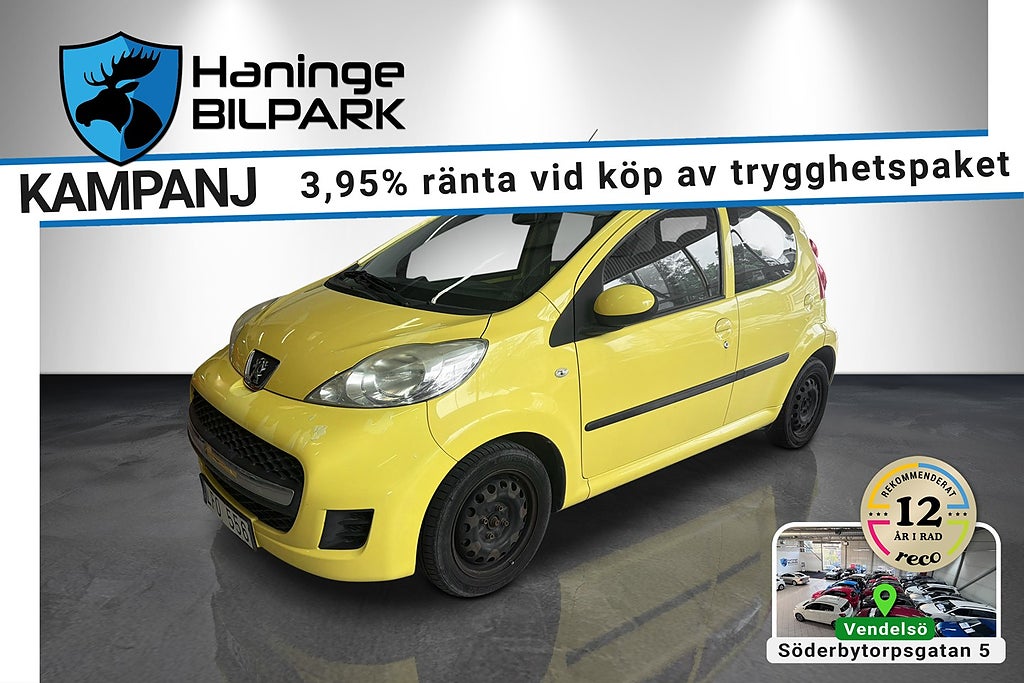 Peugeot 107 5-DR 1.0 SUPERDEAL 3.95% / AUTOMAT / LÅGMILAD 
