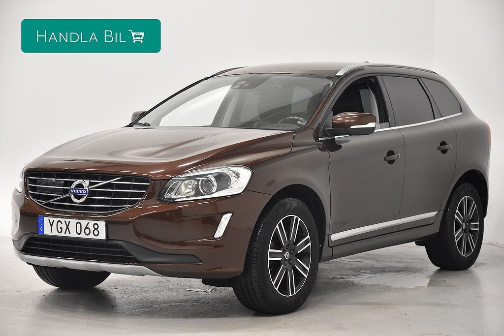 Volvo XC60 D4 AWD Aut Summum D-Värm Drag Skinn SoV-Hjul 190hk