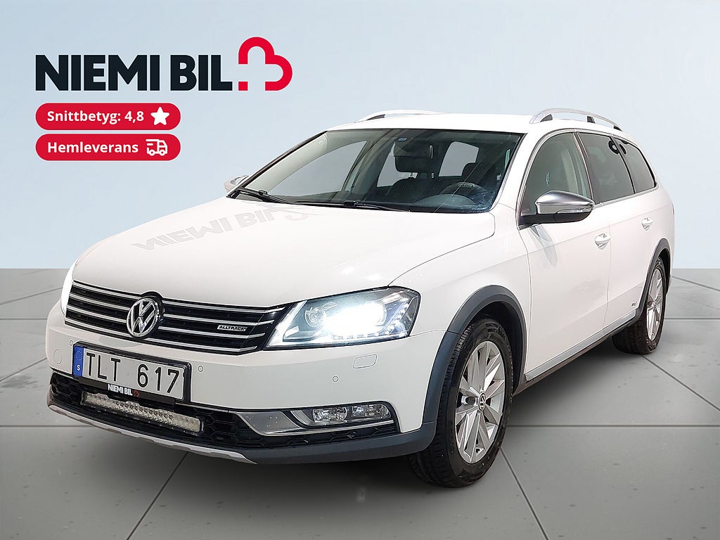 Volkswagen Passat Alltrack 2.0 AWD Alltrack GPS Dvärm Drag Skinn Psens S/V-hjul
