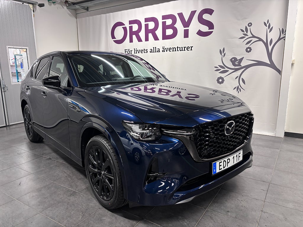 Mazda CX-60 PHEV 327hk Homura, Conv & Sound, Akustikrutor fram 2026