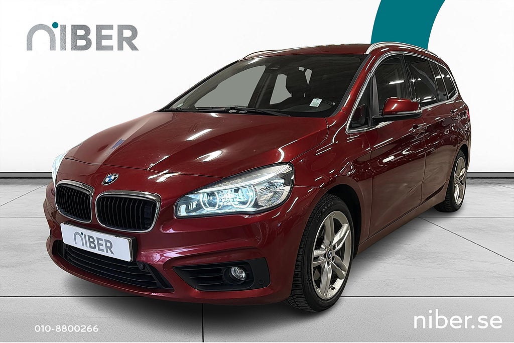 BMW 218 218I Gran Tourer, 7-sits, Kamera, Drag