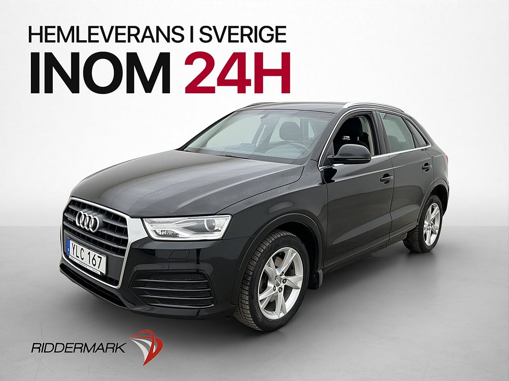 Audi Q3 2.0 TDI Quattro 150hk Proline P-Sensorer 0.50l/Mil