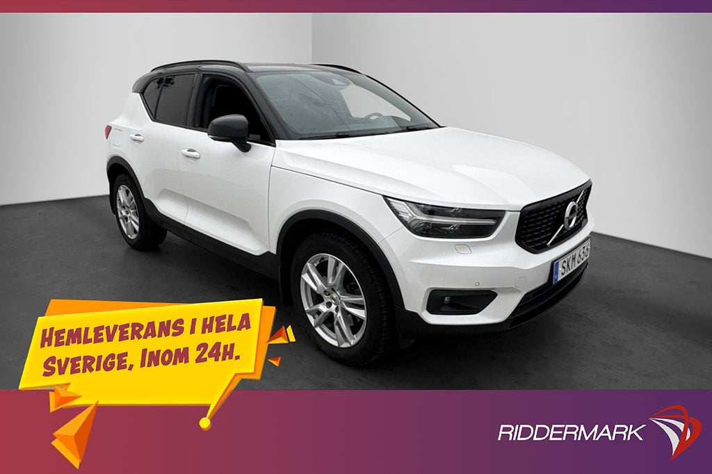 Volvo XC40 T4 Geartronic R-Design Panorama VoC Värmare 190hk