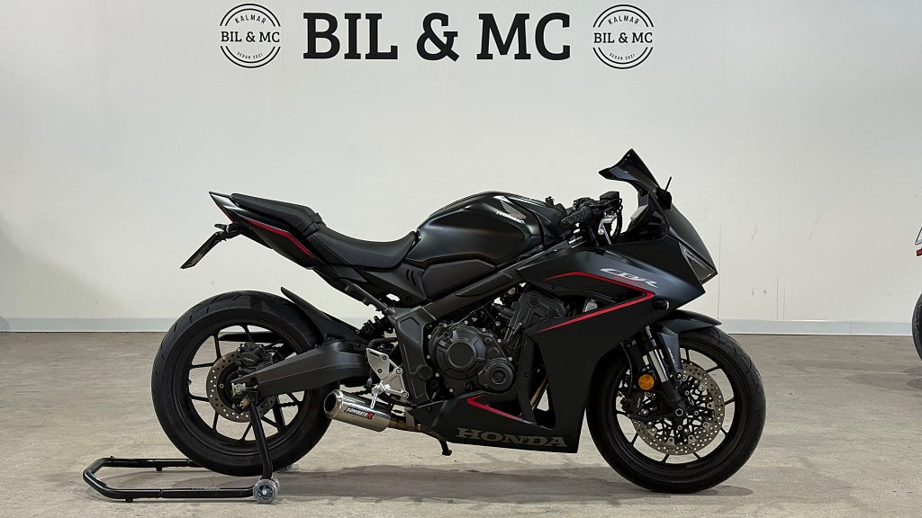 Honda Powersports CBR650R Helsystemet nyskick 0kr insats a2 reggad ostrypt 