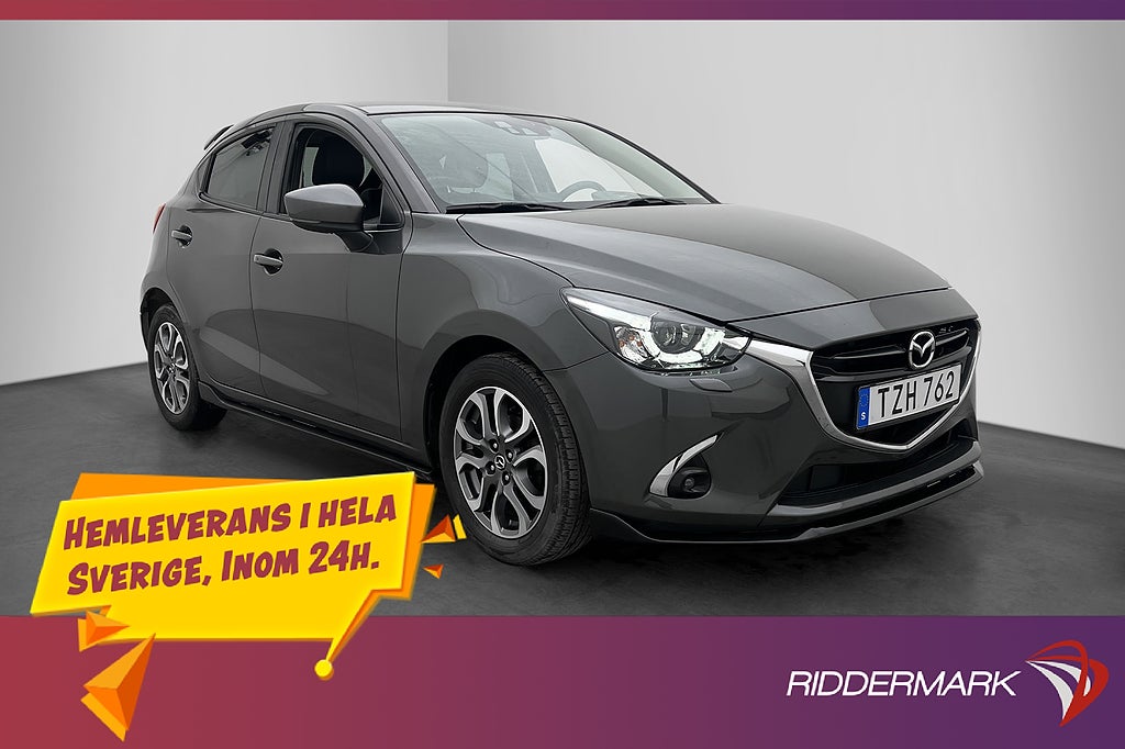 Mazda 2 1.5 SKYACTIV-G HUD Kamera Keyless Navi P-Sensorer