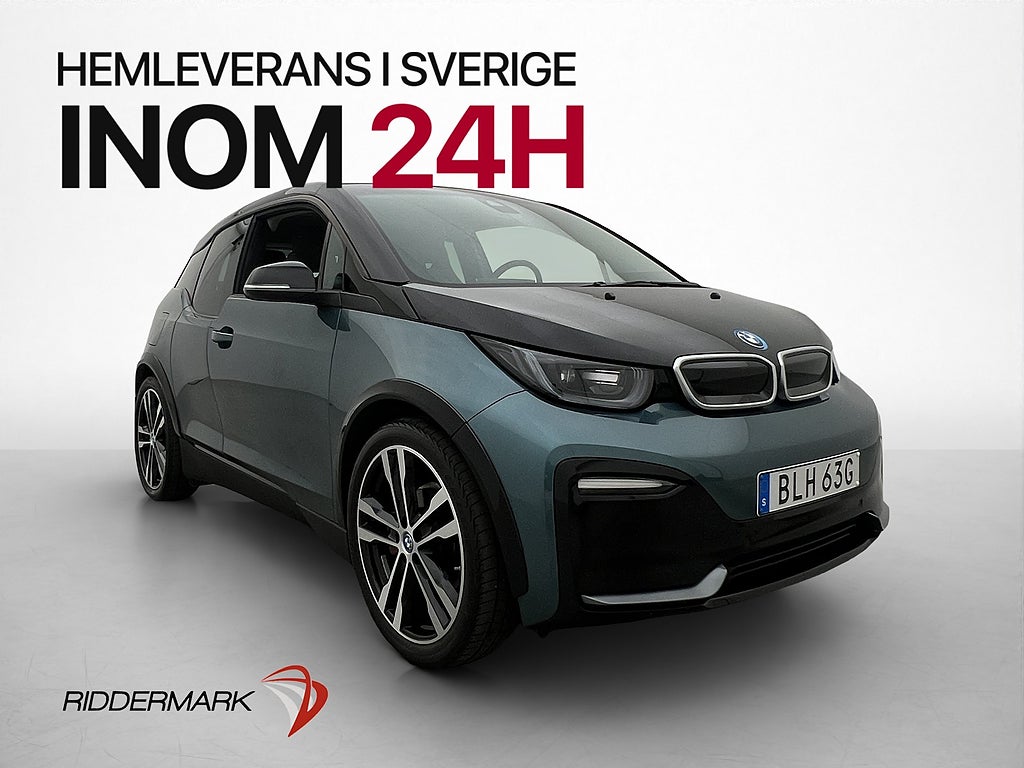 BMW i3s 120 Ah 183hk Advanced Navi Kamera P-sensor