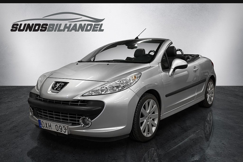 Peugeot 207 CC 1.6 VTi 120hk Plåt Cab #10800mil#
