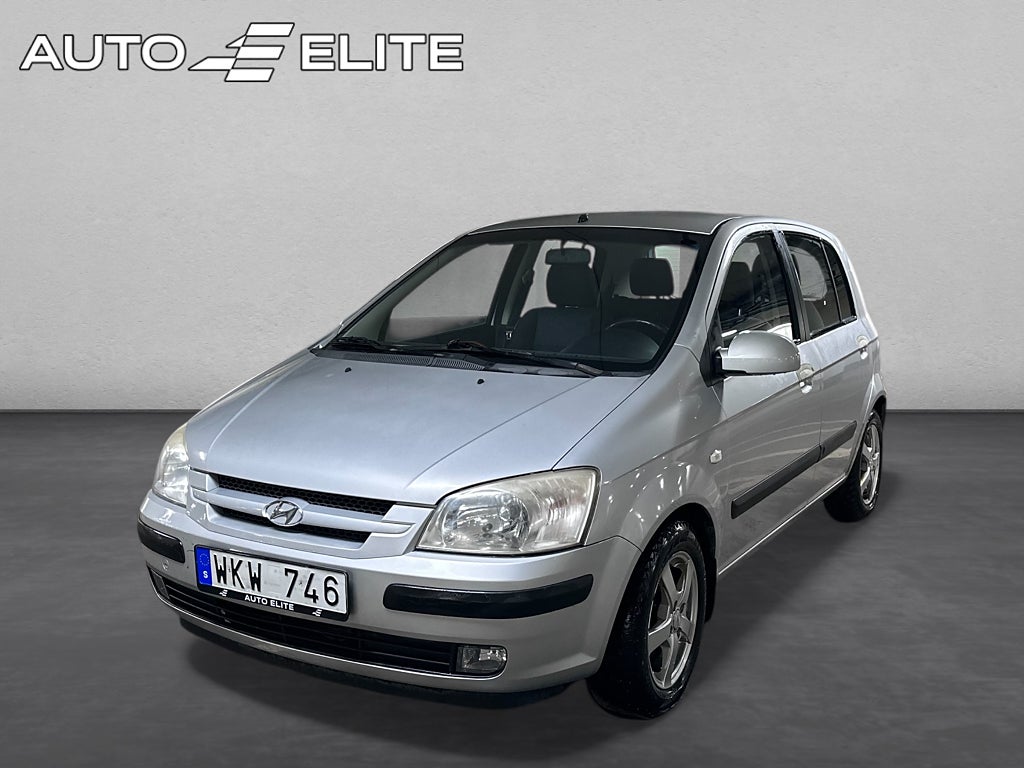 Hyundai Getz 1.3|5-DÖRRAR|1-ÄGARE|NYBESIKTAD|SoV-DÄCK|NYSERV
