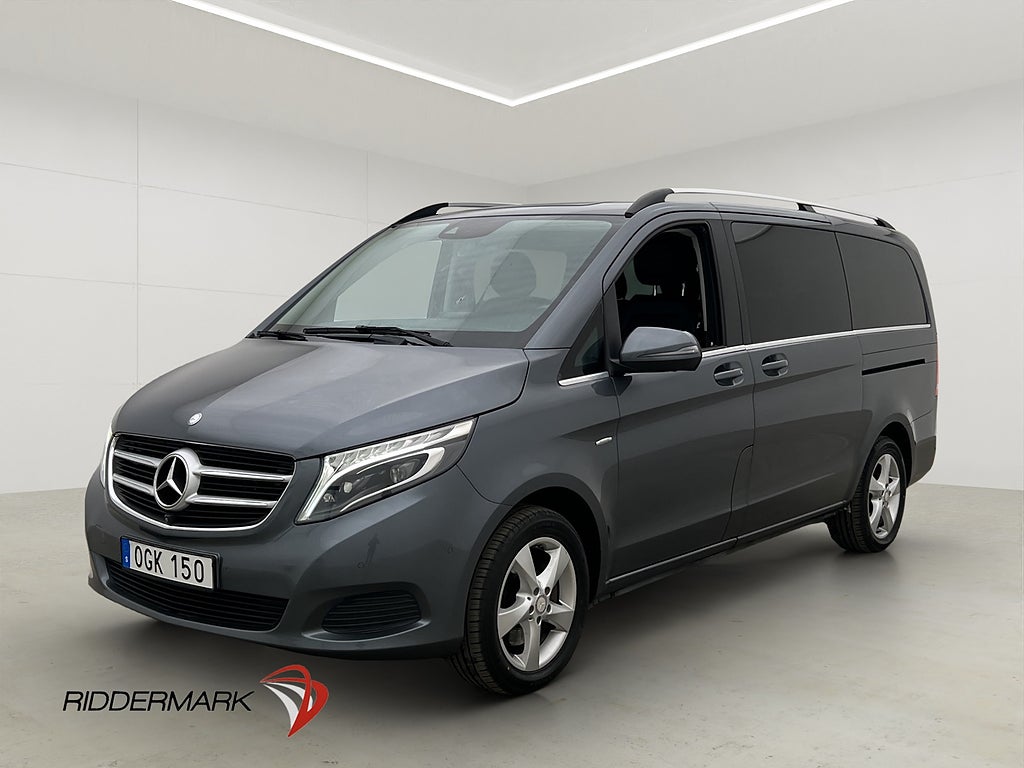 Mercedes-Benz V 250 d Avantgarde Lång 360° Drag Värm Skinn