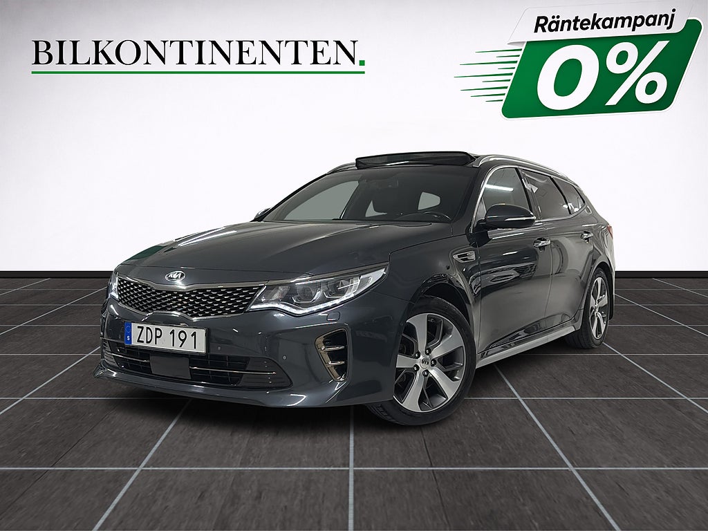 Kia Optima 1.7 VGT GT-Line H/K Pano *KAMPANJ 0%* Skinn Kamera Drag