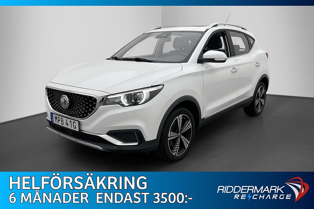 MG ZS EV 143hk Luxury Panorama Kamera Skinn CarPlay