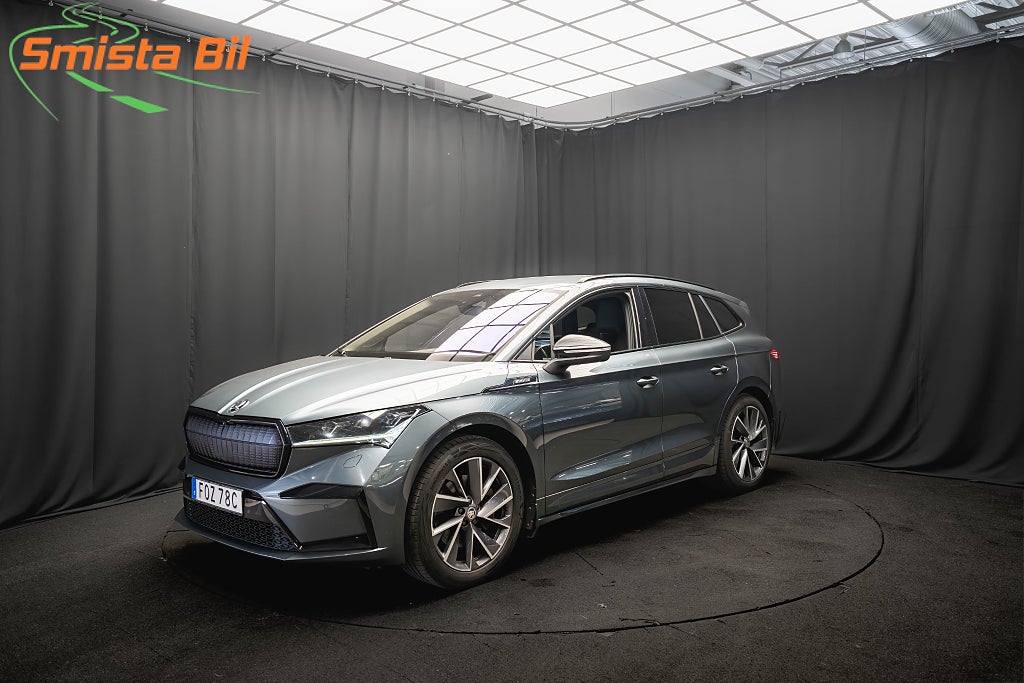 Skoda Enyaq iV 80 SPORTLINE 360° KAMERA ELSTOL MINNE 1-ÄGARE MOMS