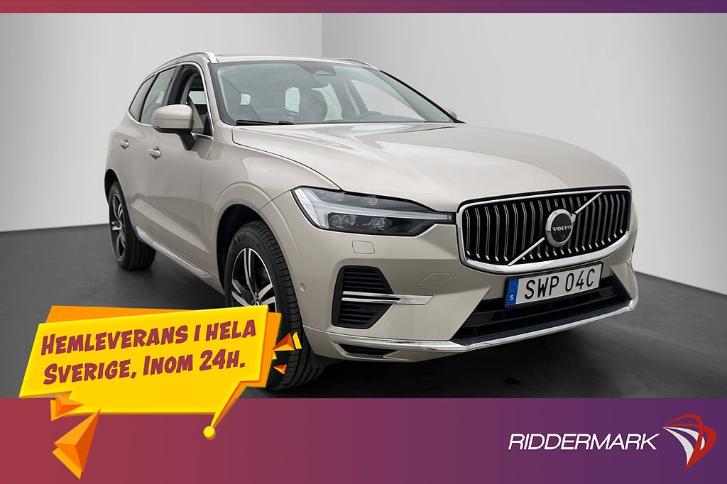 Volvo XC60 Recharge T6 AWD Plus Värmare Drag Navi Pano 360°