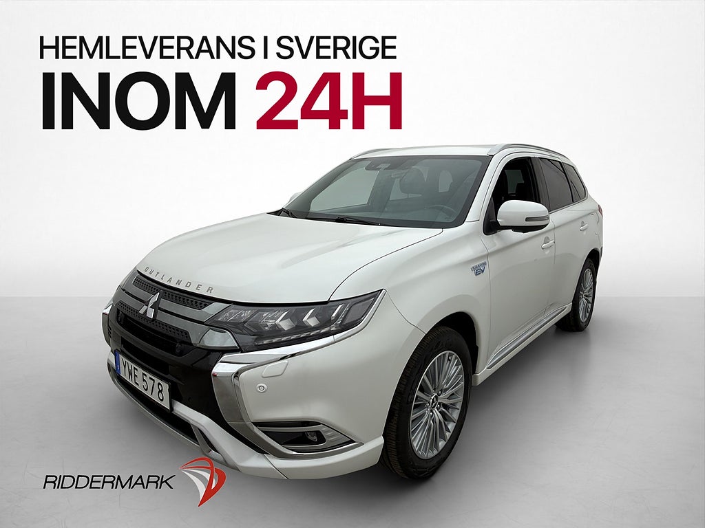 Mitsubishi Outlander 224hk AWD Business 360° Värmare Drag