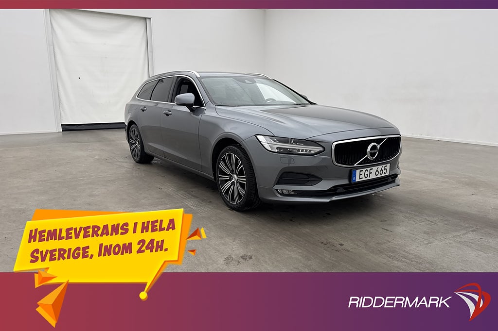 Volvo V90 T4 190hk Momentum Värmare Drag H-Skinn Rattvärme