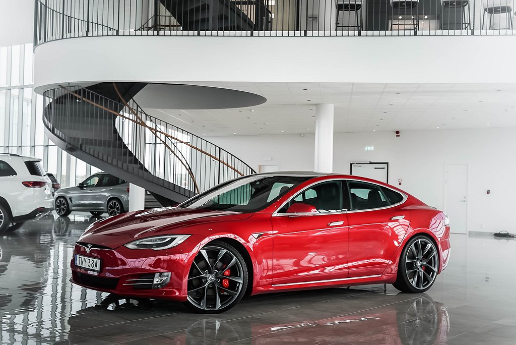 Tesla Model S Performance 761hk / Sv.såld / Pano /Ludicrous+