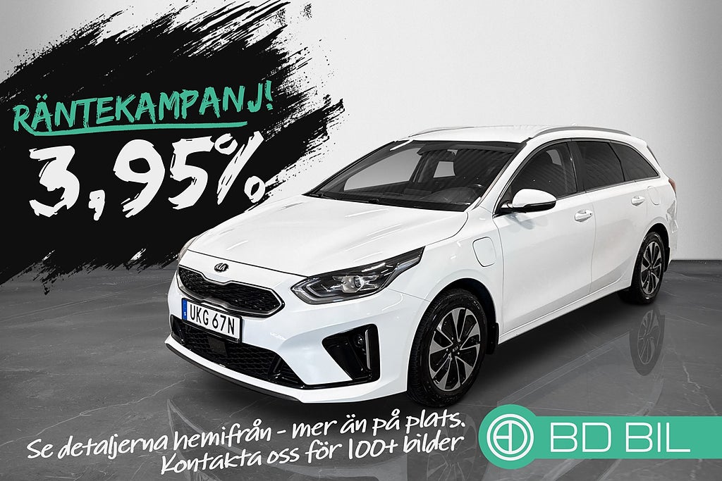 Kia Ceed PLUG-IN VÄRMARE BACKKAMERA RATTVÄRME KAMPANJ 3,95 RÄNTA