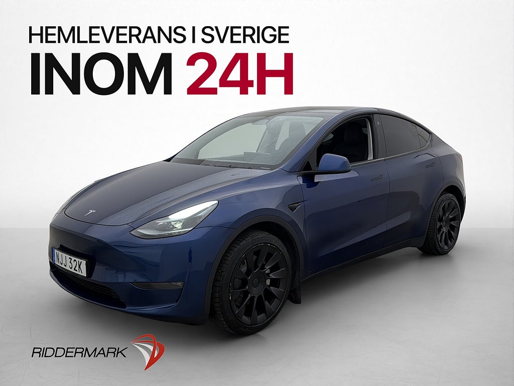Tesla Model Y Long Range AWD Drag Värmepump Autopilot MOMS