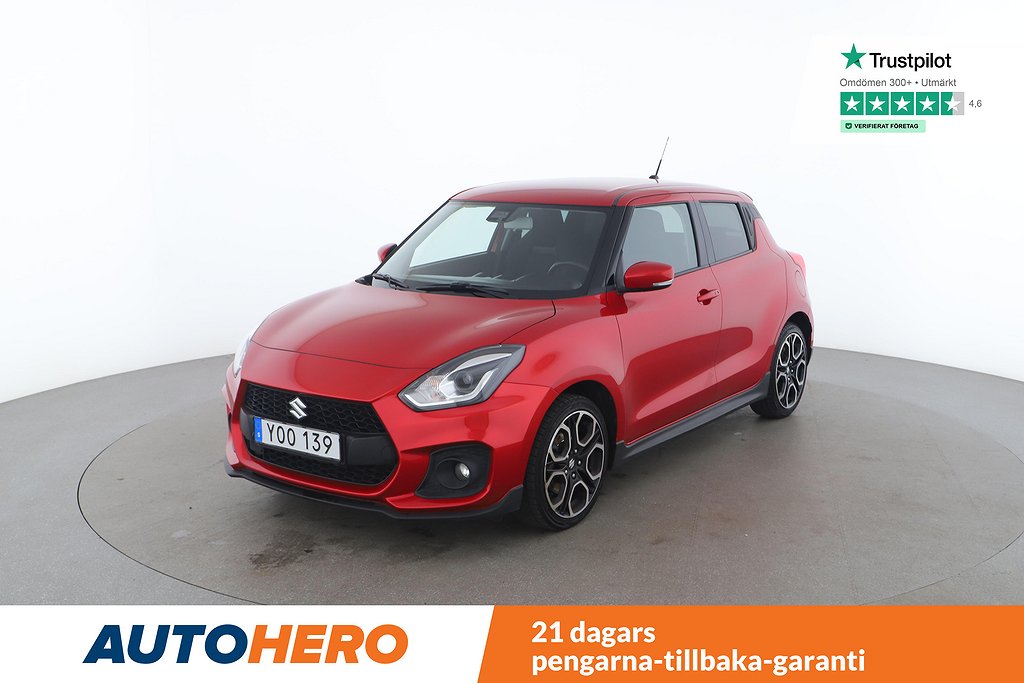 Suzuki Swift Sport 1.4 Boosterjet Sport / NYSERVAD, GPS