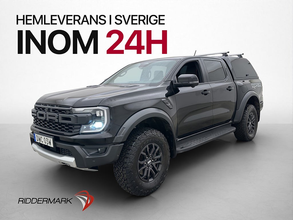 Ford ranger Raptor 292hk 4x4 Cockpit Kåpa B&O CARPLAY MOMS