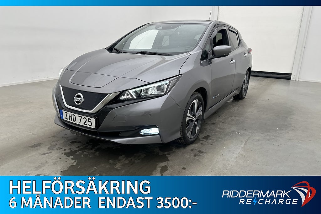 Nissan Leaf 40 kWh 150hk Tekna 360° BOSE Navi Rattvärme